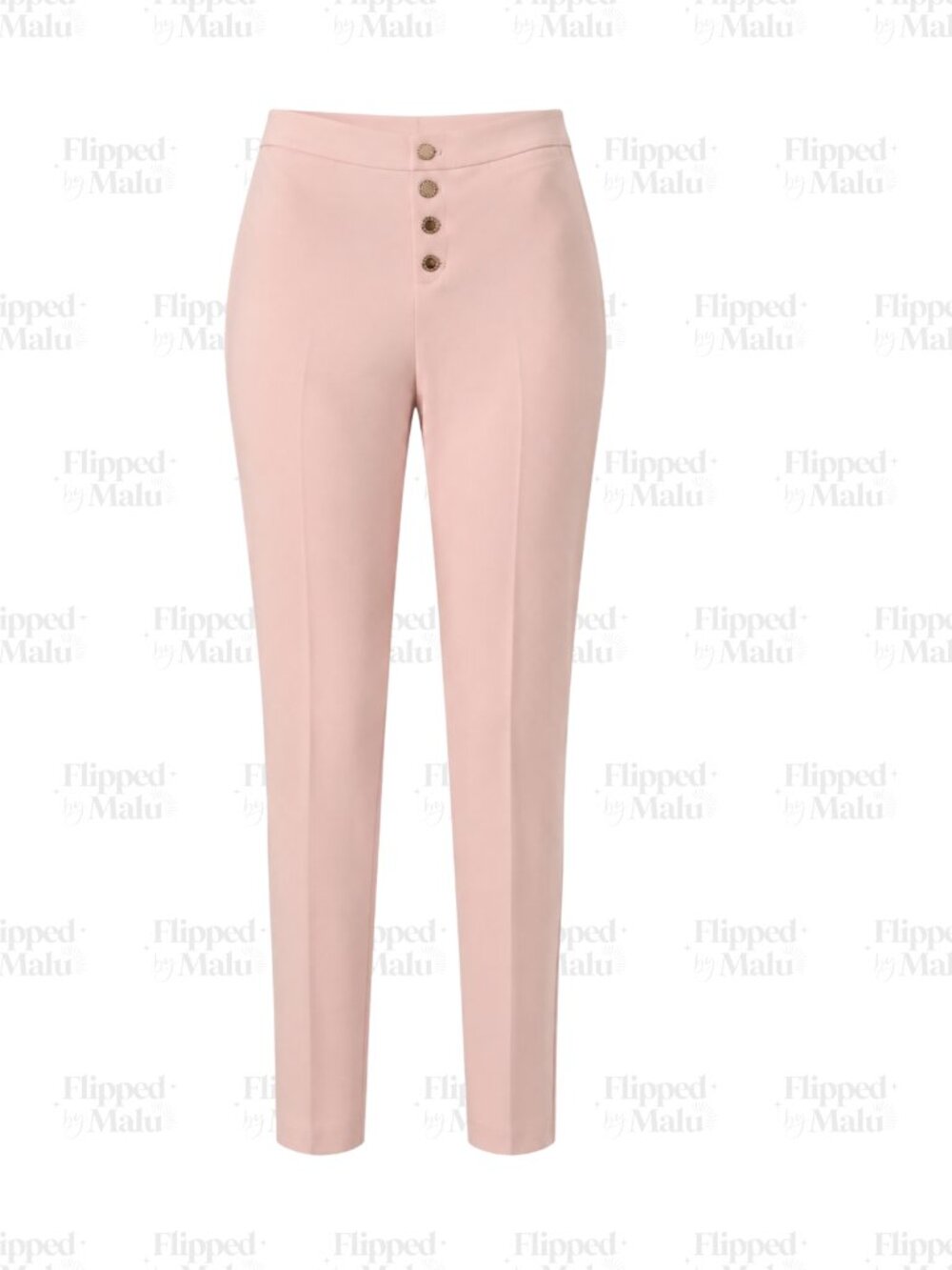 NWT Karl Lagerfeld Paris Blush Pink High-Rise Pants Size 10